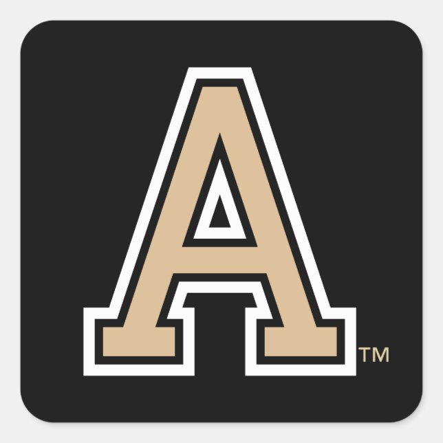 A Mark Square Sticker (Front)