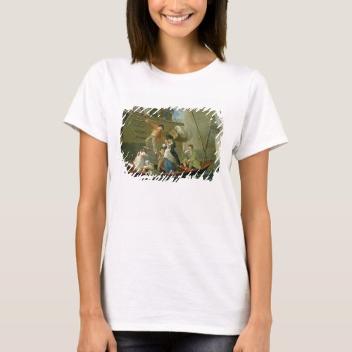 A Married Sailors Adieu c1800 oil on panel T_Shirt