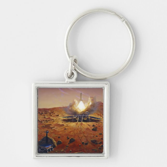 A Mars ascent vehicle Keychain (Front)