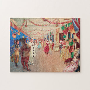A Masked Ball on a Ship Victor Gabriel Gilbert Jigsaw Puzzle