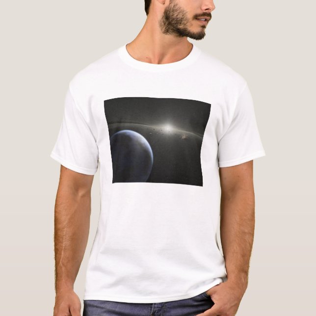 A massive asteroid belt in orbit around a star T-Shirt (Front)