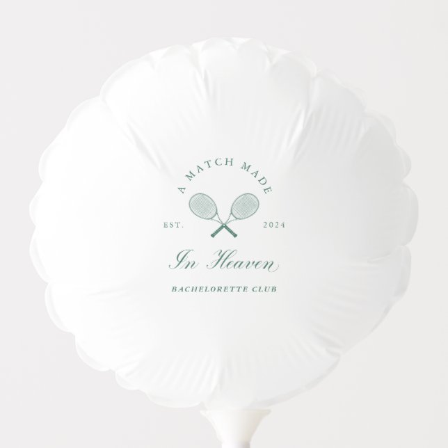 A Match Made in Heaven Bachelorette Balloon (Front)