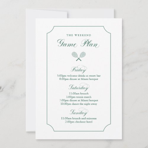 A Match Made in Heaven Bachelorette Club Invitation