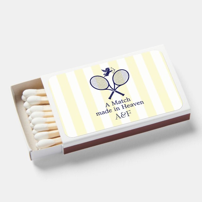 A Match Made in Heaven Preppy Tennis Bridal Shower (Front Open)