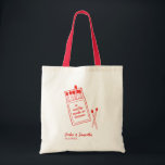 A Match Made in Heaven Red Wedding Welcome Tote Bag<br><div class="desc">A Match Made in Heaven Red Cute Wedding Welcome Tote Bag</div>