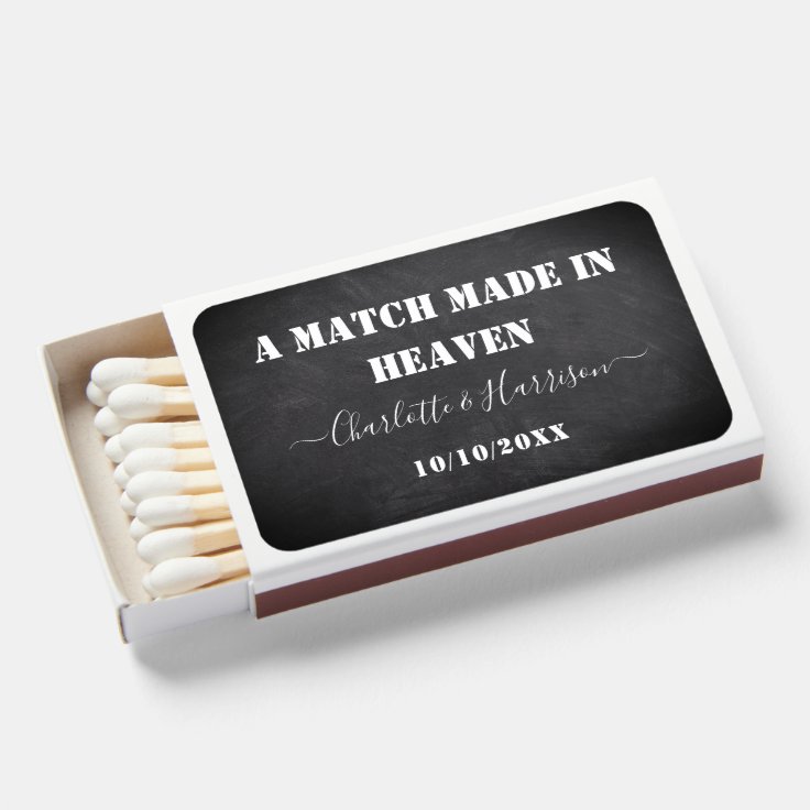 A Match Made In Heaven Wedding Favor | Zazzle