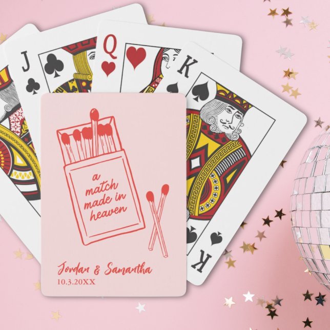 A Match Made in Heaven Wedding Favor Playing Cards (A Match Made in Heaven Wedding Favor Playing Cards
)