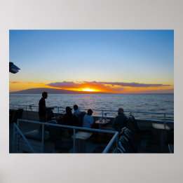 A Maui dinner sunset cruise poster