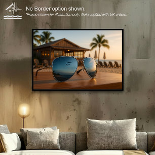 A Maverick's View - Wall Art Print