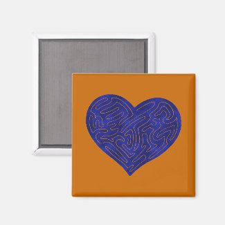 A-MAZE-ING HEART (BLUE)