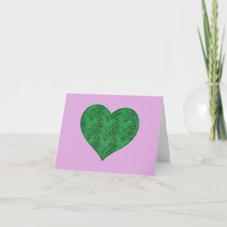 A-MAZE-ING HEART (GREEN)