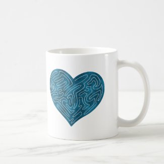 A-MAZE-ING HEART (TEAL)