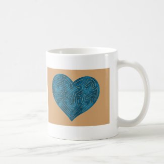 A-MAZE-ING HEART (TEAL)