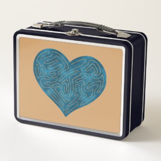 A-MAZE-ING HEART (TEAL)