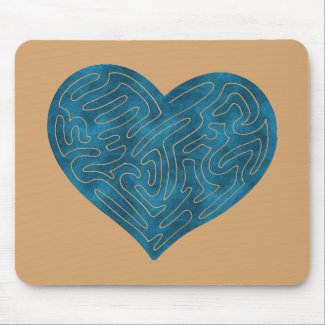A-MAZE-ING HEART (TEAL)