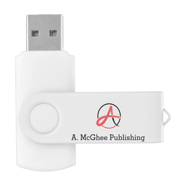 A.McGhee Publishing USB Swivel Flash Drive (Opened)