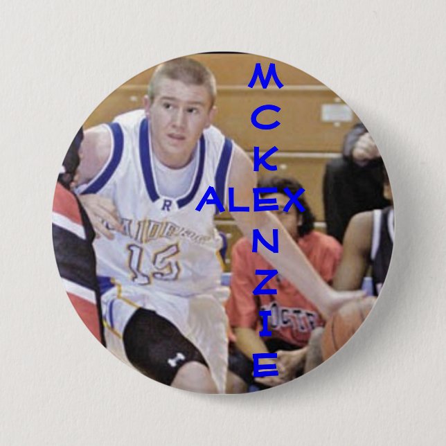A. McKenzie 15 Pinback Button (Front)