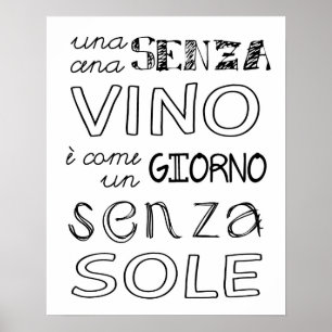 A Meal Without Wine... Poster