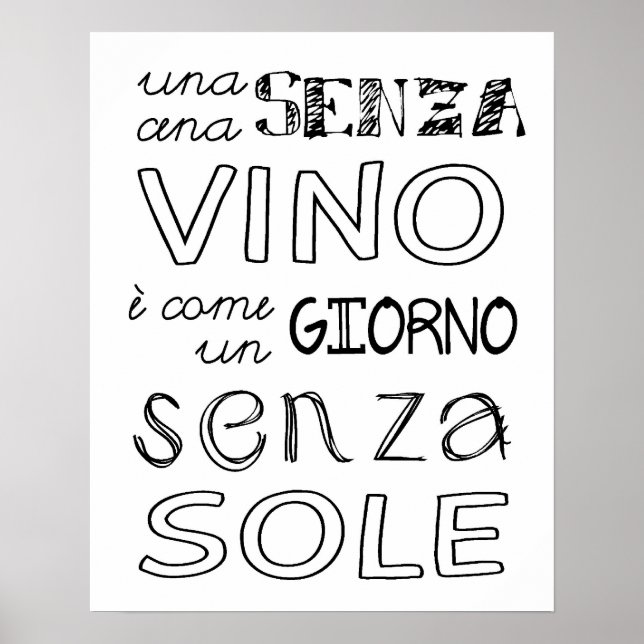 A Meal Without Wine... Poster (Front)