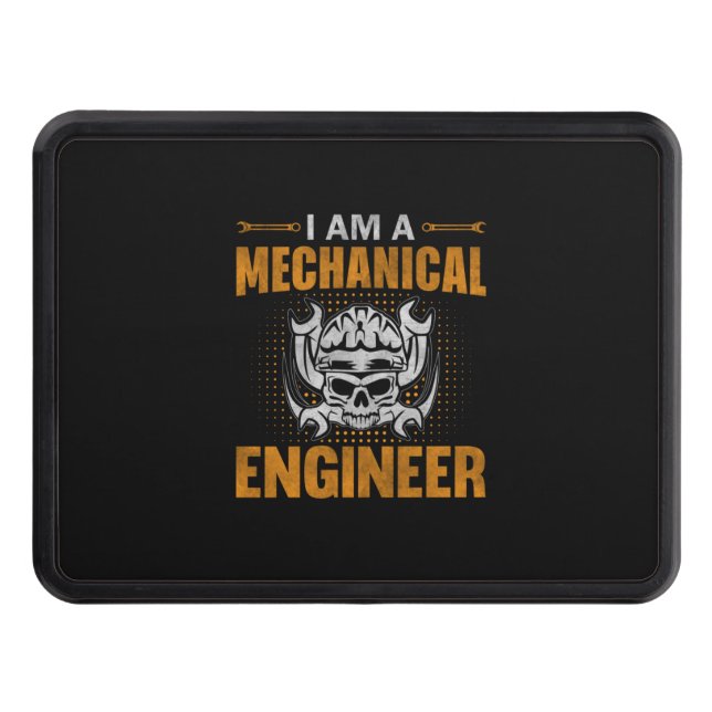 A Mechanical Engineer Hitch Cover (Front)