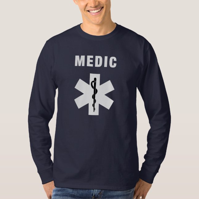 A Medic Star of Life T-Shirt (Front)