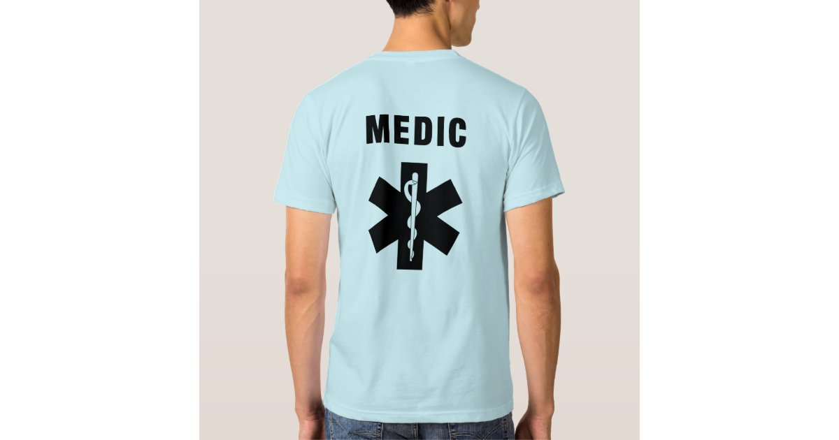 A Medic Star of Life T-Shirt | Zazzle