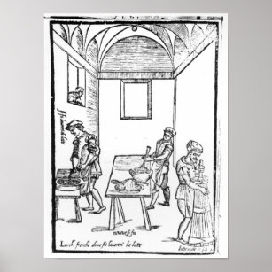 A Medieval Kitchen Poster
