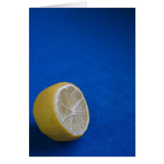 A Mediterranean Lemon Cards (Front)