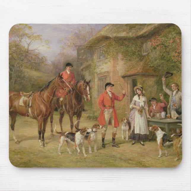 A Meeting at the Three Pigeons Mouse Pad (Front)