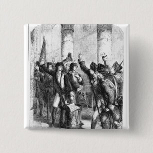 A Meeting of the Irish Volunteers Pinback Button