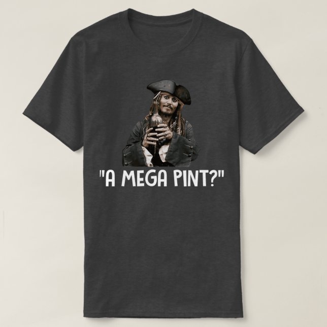 A Mega Pint Mega Pint Of Wine T T-Shirt (Design Front)