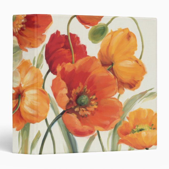 A Melody of Poppies 3 Ring Binder (Front/Spine)