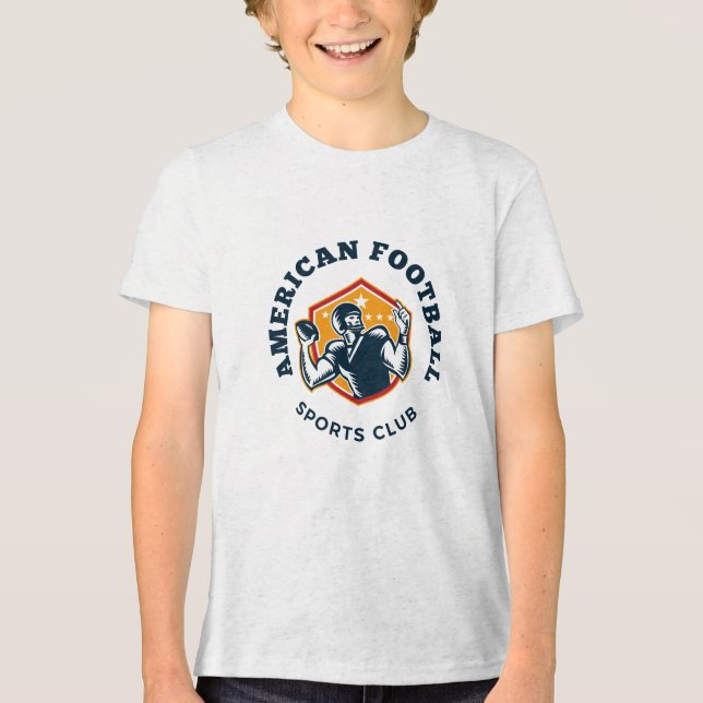 A merican Football Sports Club Tee (Front)