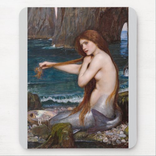 A mermaid by John William Waterhouse 1900 CC1041 Mouse Pad