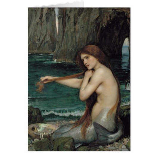 A Mermaid Cards (Front)
