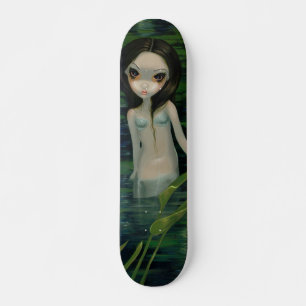 A Mermaid Emerges gothic fairy Skateboard Deck