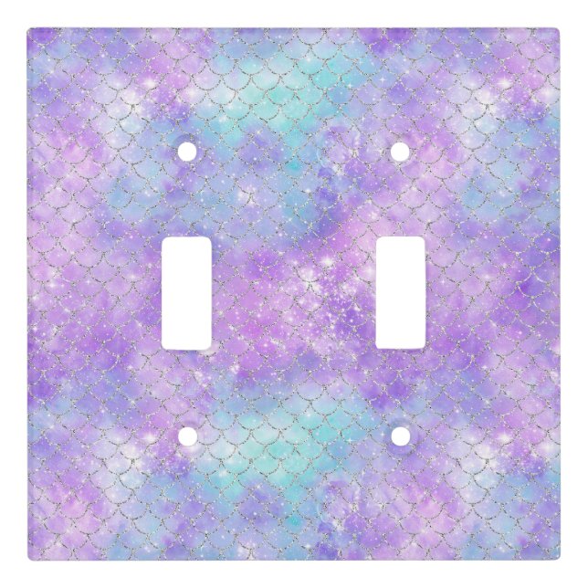 A Mermaid Galaxy Series Design 11   Light Switch Cover (Front)