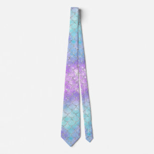 A Mermaid Galaxy Series Design 11 Neck Tie