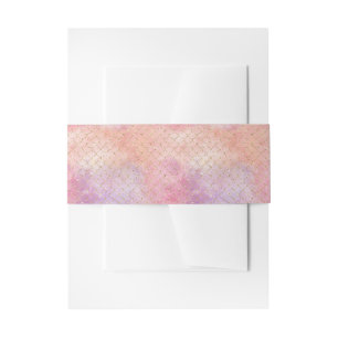 A Mermaid Galaxy Series Design 12 Invitation Belly Band