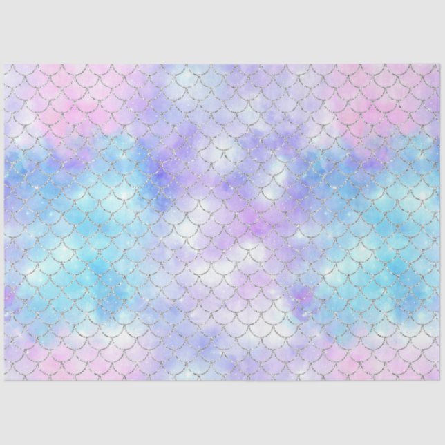 A Mermaid Galaxy Series Design 16 Tissue Paper (Front)