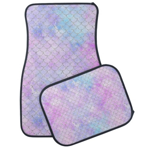 A Mermaid Galaxy Series Design 1 Car Floor Mat