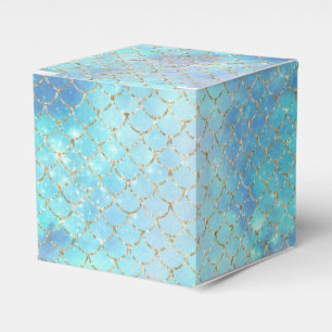 A Mermaid Galaxy Series Design 2 Favor Boxes