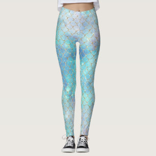 A Mermaid Galaxy Series Design 2  Leggings