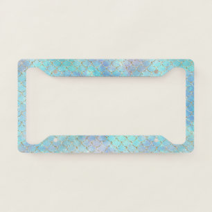 A Mermaid Galaxy Series Design 2 License Plate Frame