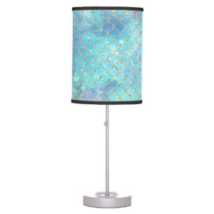 A Mermaid Galaxy Series Design 2 Table Lamp