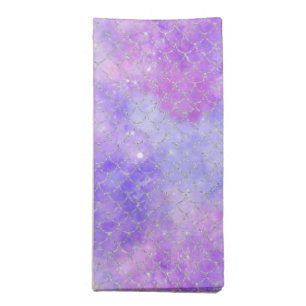 A Mermaid Galaxy Series Design 3 Cloth Napkin