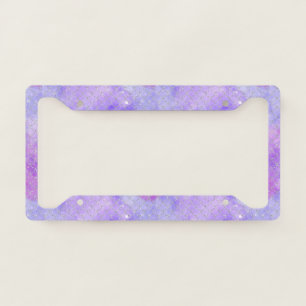 A Mermaid Galaxy Series Design 3 License Plate Frame