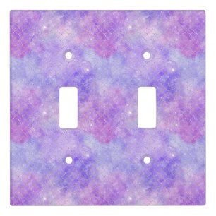 A Mermaid Galaxy Series Design 3 Light Switch Cover