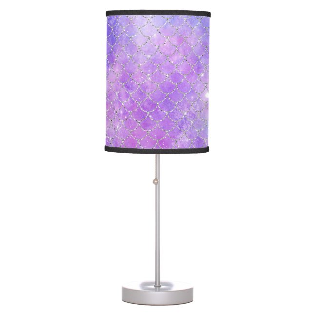 A Mermaid Galaxy Series Design 3   Table Lamp (Front)