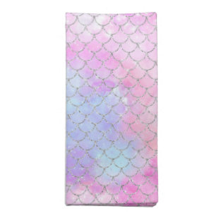 A Mermaid Galaxy Series Design 4 Cloth Napkin